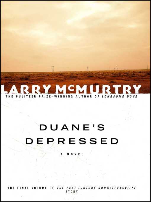 Title details for Duane's Depressed by Larry McMurtry - Wait list